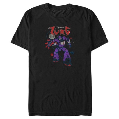 Men's Lightyear Retro Emperor Zurg Distressed T-Shirt