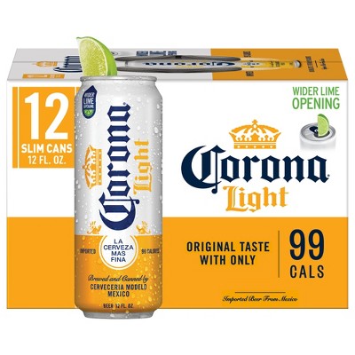 Corona Light Lager Beer - 12pk/12 fl oz Cans