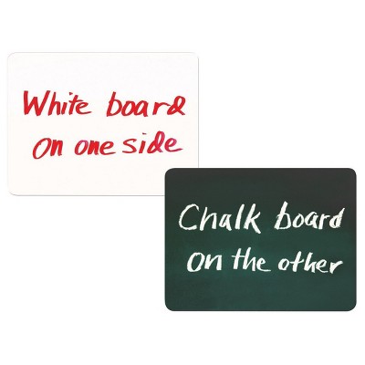 Dixon Double-Sided Chalkboard and Dry-Erase Board - Set of 10
