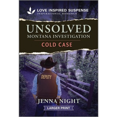 Unsolved Montana Investigation - (Big Sky First Responders) Large Print by  Jenna Night (Paperback)