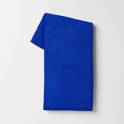 Solid Plush Throw Blanket
