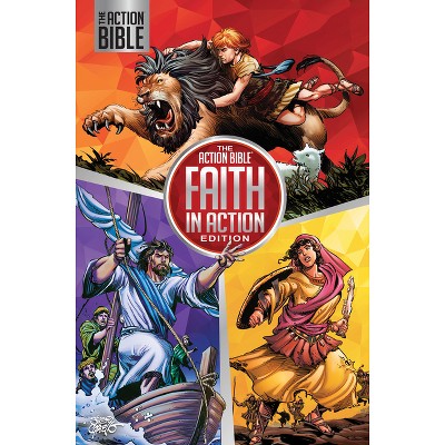 The Action Bible: Faith in Action Edition - by  Sergio Cariello (Hardcover)