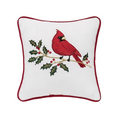 C&F Home Cardinal Holly Pillow