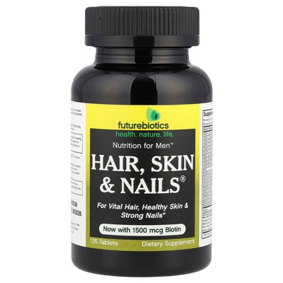Futurebiotics Nutrition For Men™, Hair, Skin & Nails®, 135 Tablets