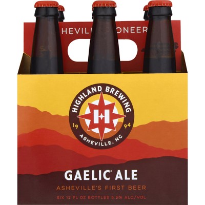 Highland Gaelic Ale Beer - 6pk/12 fl oz Bottles