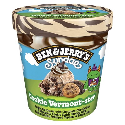 Ben & Jerry's Cookie Vermont-ster Frozen Sundae - 14.44 fl oz