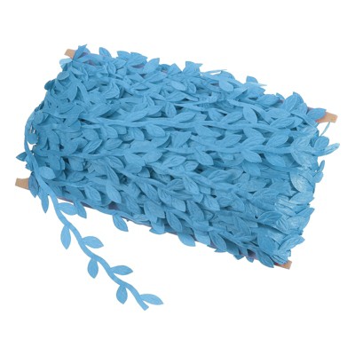 Unique Bargains Polyester Natural Design Flexible Durable Leaf Ribbon