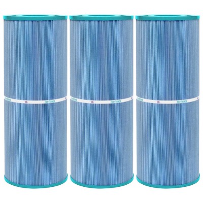 Hurricane 3 Pack HF4950-01M Elite Aseptic Spa Filter Cartridge Replacement for PRB50-IN, Unicel C-4950, Filbur FC-2390, Dynamic Series IV DFM, DFML