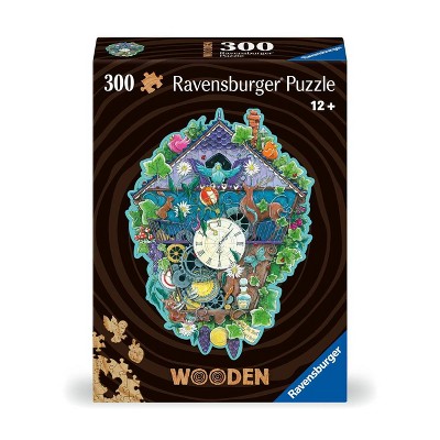 Ravensburger Cuckoo Clock Jigsaw Puzzle - 300pc: Animals Theme, Creative Thinking, Educational Wood Material