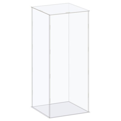 Unique Bargains Acrylic Dustproof Protection Showcase for Collectibles Display 1 Pcs