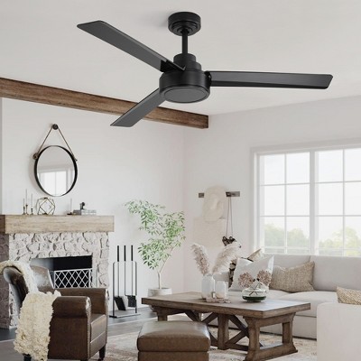 Gulches 52" Outdoor Ceiling Fan Without Light 3 ABS Blades Farmhouse Ceiling Fan