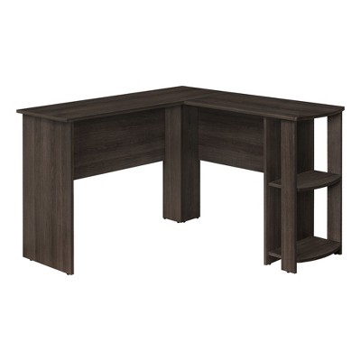 HomeRoots 47" Brown Wood Corner Computer Desk