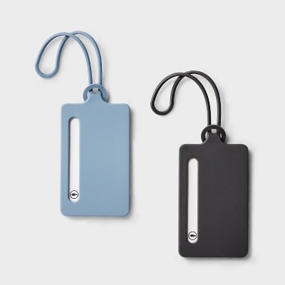2pk Silicone Luggage Tag - Open Story™