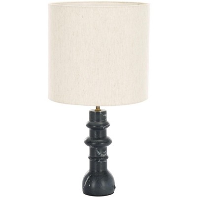 Teya 22" Marble Table Lamp - TBL3029 - Black - Safavieh