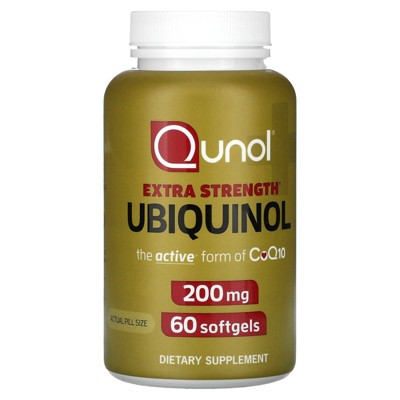 Qunol Ubiquinol, 200 mg, 60 Softgels