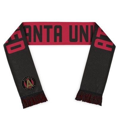 MLS Atlanta United FC Scarf: Midweight Acrylic Solid Pattern