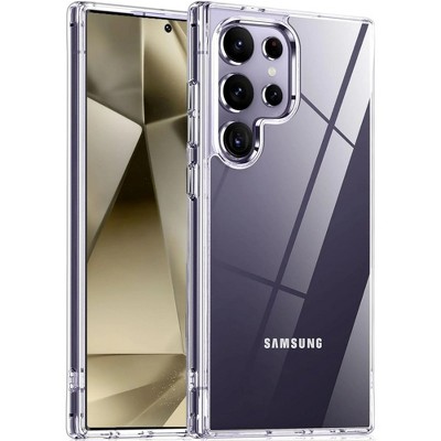 Entronix Case Compatible with Galaxy S25 Ultra - [Hard Back] Clear Cover