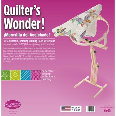 Frank A. Edmunds Quilter's Wonder Hoop & Floor Stand