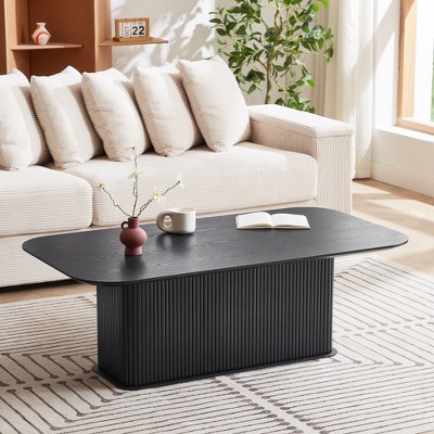 Modern Wood  Coffee Table with Sturdy Frame and Eco-Friendly Materials