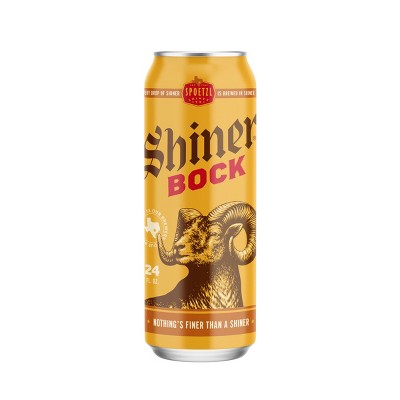Shiner Bock Beer - 24 fl oz Can