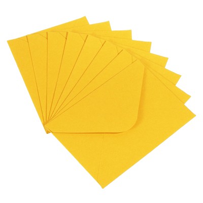 Unique Bargains Sturdy Paper Blank Card Envelopes with String Tie Closure 100 Pcs