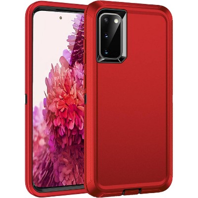 Entronix Case Compatible with Galaxy S20 FE - Triple-Layer Heavy Duty Protection