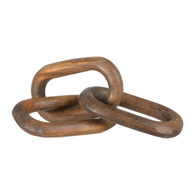 Storied Home Reclaimed Wood Chain with 3 Links