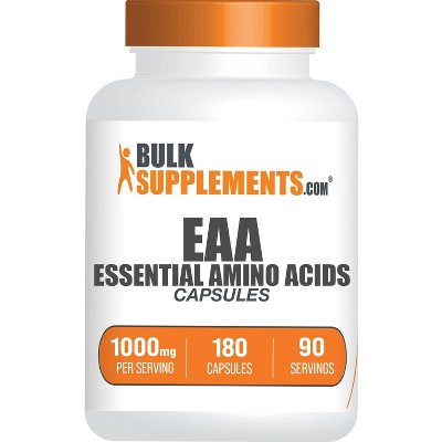 BulkSupplements Essential Amino Acids (EAA) Capsules