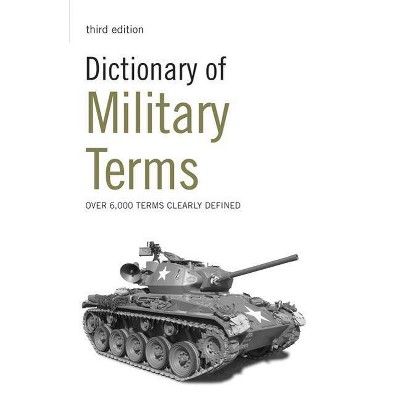 Dictionary of Military Terms - by  Richard Bowyer (Paperback)
