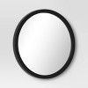 20" Round Wall Mirror Black - Room Essentials™ - 3 of 4