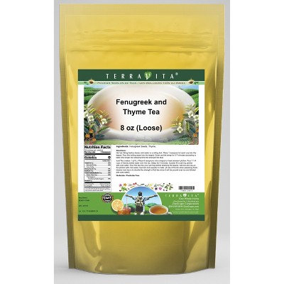 TerraVita Fenugreek and Thyme Tea (Loose) (8 oz, ZIN: 427551)