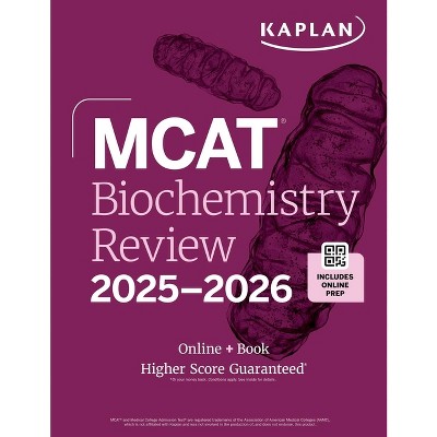 MCAT Biochemistry Review 2025-2026 - (Kaplan Test Prep) by  Kaplan Test Prep (Paperback)