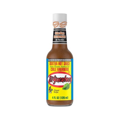 El Yucateco Extra Hot Chile Habanero Sauce - 4oz