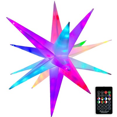 Flipo Twinklers 22-Inch Decorative Illuminated LED Star Lights With 105 Illumination Options