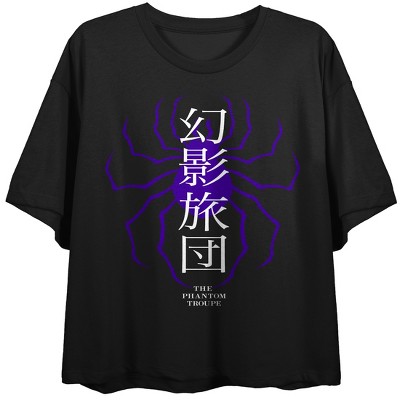 Hunter X Hunter The Phantom Troupe Women’s Black Crop-