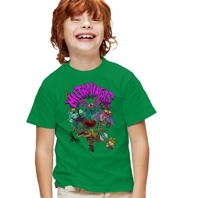 Tales Of The Teenage Mutant Ninja Turtles Mutanimals Kids T Shirt For Youth  Kelly Green