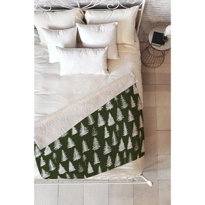 Marta Barragan Camarasa Forest 07 I Fleece Throw Blanket -Deny Designs