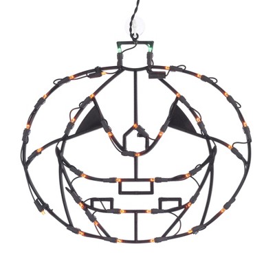 Vickerman Lighted Halloween Window Décor