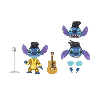 NECA Disney Lilo & Stitch Ultimate Gold Suit Elvis Stitch 7" Action Figure