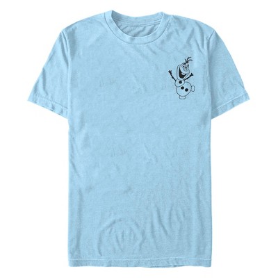 Men's Frozen Small Olaf Pose T-Shirt
