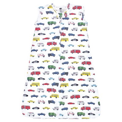 Hudson Baby Cotton Sleeveless Wearable Sleeping Bag, Sack, Blanket, Going Places