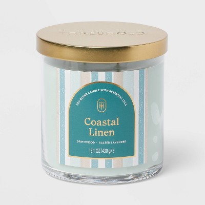 2-Wick Lidded Glass Jar Candle - Threshold™