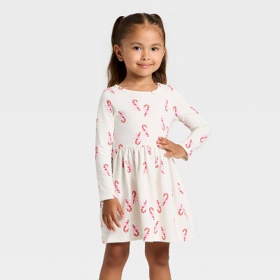Toddler Girls' Long Sleeve Dress - Cat & Jack™