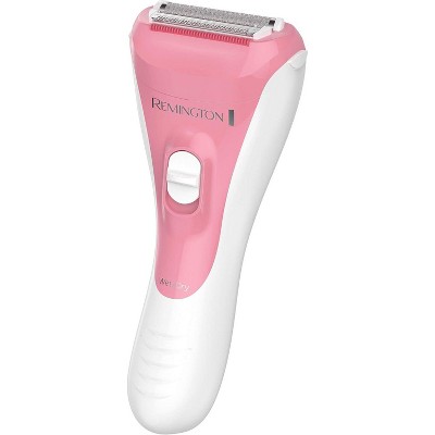 Remington WDF4821US Smooth & Silky Electric Shaver for Women, 3-Blade Cordless Foil Shaver and Bikini Trimmer for Wet or Dry Use, Pink