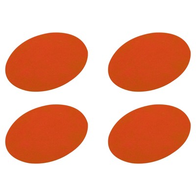 Unique Bargains Oval Elbow Knee Iron-on Repair Patches for Clothing 4 Pcs