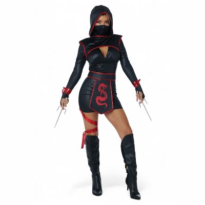 California Costumes Red Fury Ninja Adult Costume