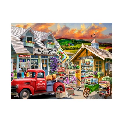 Trademark Fine Art - Marie AugustAnderson The Puzzle Shed Canvas Art