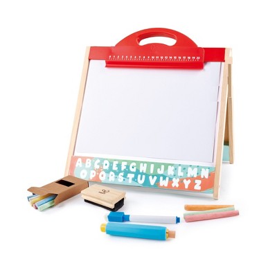 Hape 3 in 1 Tabletop 2 Sided Standing Artwork Easel