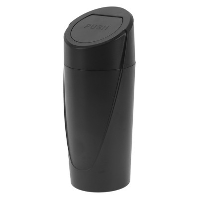 Unique Bargains Car Trash Can Portable Car Cup Holder ABS Trash Bin 1 Pc