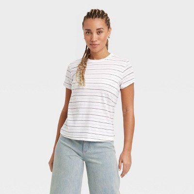 Women's Short Sleeve Crewneck T-Shirt - Universal Thread™